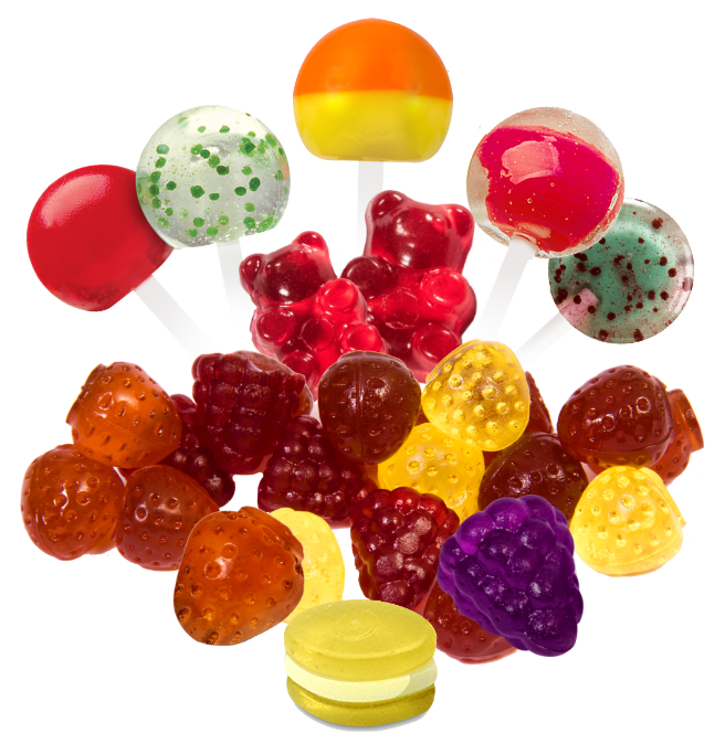 Selection of confectionery