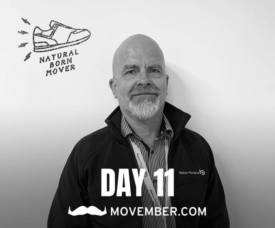 David Walker Team Factory Captain on his day 11 Movember journey