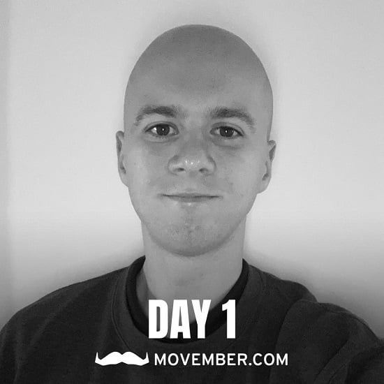 Day 1 of the Movember challenge